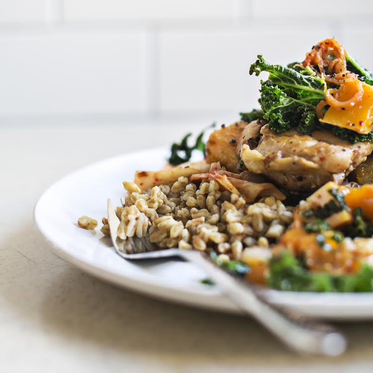 Picture of KoreanKimchi Chicken 